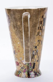 Porcelán bögre többszínű 15x12,5x9,5cm Klimt: A csók