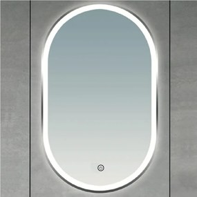 Brilagi-LED Fürdőszobai tükör ERBA LED/25W/230V 50x80 cm arany IP44 CRI 90 fényerőszabályozható + CCT