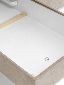 Vario sarokkinyitható kanapé, univerzális állású - bézs Wind 11 zsenília