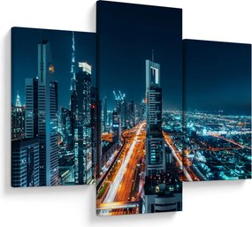 Kép - Dubai éjszaka (90x60 cm)