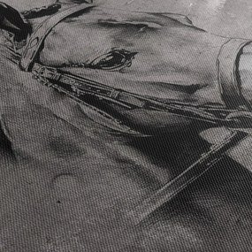 Kép - Egy ló portréja (90x60 cm)