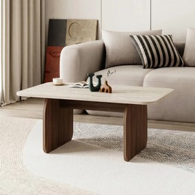 Pietra - Travertine, Milano Walnut