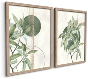 Kép szett 2 db-os 30x40 cm Green – Styler