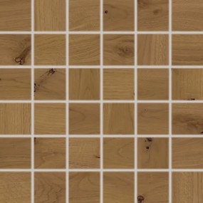Mozaik Rako Bricola Cognac 30x30 cm matt DDM06851.1
