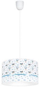 Gyerek csillár PIKKI 1xE27/60W/230V kék