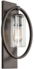 Elstead Feiss - Fali lámpa MARLENA 1xE27/60W/230V antracit ED0322