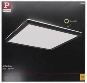 Paulmann 71001 - LED/16W Mennyezeti panel ATRIA 230V 3000K fekete