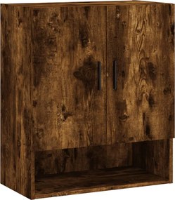 vidaXL füstös tölgy színű szerelt fa fali szekrény 60 x 31 x 70 cm