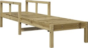 vidaXL impregnált fenyőfa napozóágy 199,5 x 62 x 55 cm