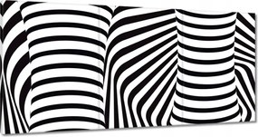 Festmények 180x90 Absztrakt fekete-fehér