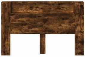 Fejtámla polcokkal Füstölt tölgy 160 x 16,5 x 103,5 cm Faanyag