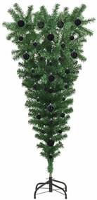 Felforgatott Mesterséges Elővilágított Karácsonyfagömb Készlet