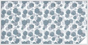 Szélvédőfólia Adatvédelem Geometrikus hexagonok 200x100