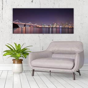 Kilátás San Francisco-ra, California (120x50 cm)