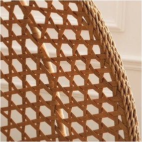 Világosbarna TROPIKAL függőszék állvánnyal