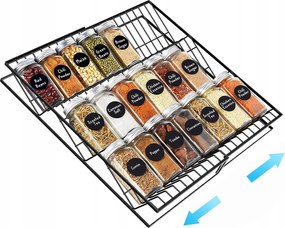 Fűszertartó állvány 2 db 3 fokozatú