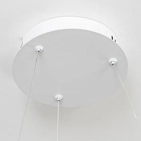 Brilagi - Dimmelhető LED függeszték kábelen FALCON II LED/67W/230V Ø 40 cm fehér + távirányító