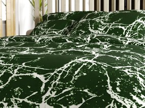 TEMPESTA zöld pamut ágyneműhuzat Ágyneműhuzat mérete: 70 x 90 cm | 140 x 200 cm