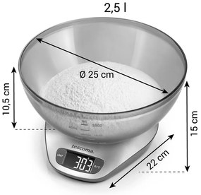 Digitális konyhai mérleg Grand chef – Tescoma