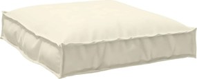 vidaXL Párna Krém 70 x 70 x 12 cm Oxford Szövet