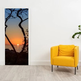 Fotótapéta ajtóra - Naplemente (95x205cm)