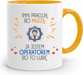 Szolgáltatónak Sárga Bögre Születésnapi Ajándék fényképes nyomtatással