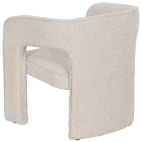 Bézs buklé fotel – Ixia