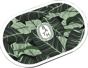 Zöld fürdőszobai kilépő 60x100 cm Aleas – Foutastic