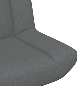 Forgószék Sötét szürke Szövet, Fém Közepes Forgószék
