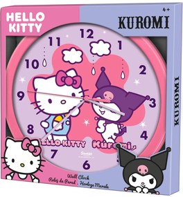 Hello Kitty Friends falióra 25 cm