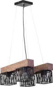 Sigma lighting loft függeszték dali barna fekete sig31484