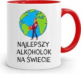 Alkoholista Részegeknek Piros Ajándék Bögre fényképes nyomtatással