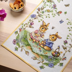 Húsvéti asztali futó piknik mintával, Spring Fantasy kollekció - Villeroy & Boch
