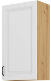 Felső konyhaszekrény Sheila 45 G 90 1F (artisan tölgy + fehér). 1032469