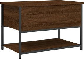 vidaXL barna tölgy színű szerelt fa tárolópad 70 x 42,5 x 47 cm