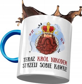 Kék Bögre Nikodémus Nikosia Kollégák Ajándék Nyomtatott Fotóval