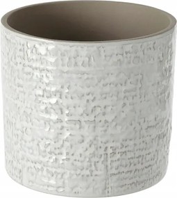 Ikea Chiafron Fedő kaspó fehér 12 cm