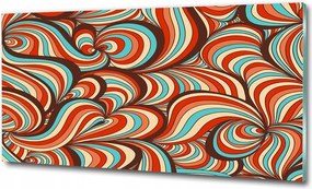 Fotó-kép edzett üveg tégla fal 125x50