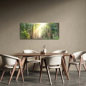 Egy ösvény képe az erdőben (120x50 cm)