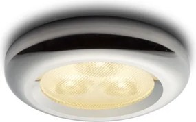RENDL ESTA LED süllyesztett tápegységgel króm 230V/350mA LED 3x1W 3000K