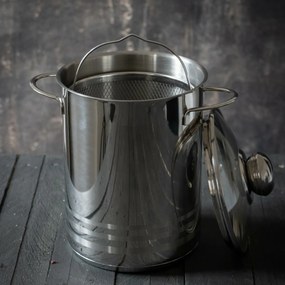 Elo 22616 Basic Rozsdamentes acél spárgaedényBrillant 16 cm, 4 l