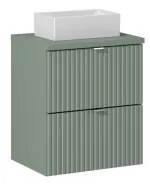 COMAD UN-GAJA35-SW 78570A(35) - GAJA 35x22 cm mosdó, fehér, fényes