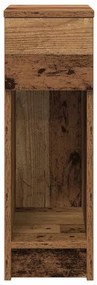 éjjeliszekrények fiókkal 2 db régi fa 20 x 36 x 60 cm
