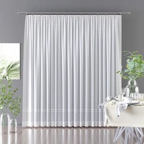 Jacquard függöny 160 cm magas Perlea 648234 fehér