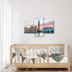 Kép - London pasztell színekben (90x60 cm)