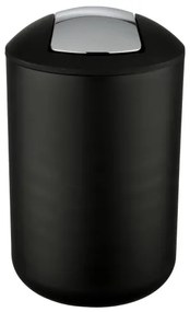 WENKO 21212100 - BRASIL kosár 19,5x31 cm fekete/fényes króm