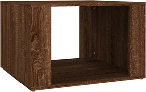 vidaXL barna tölgyszínű szerelt fa éjjeliszekrény 57 x 55 x 36 cm