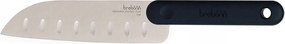 Santoku Trebonn Black kés 18cm Japán Acél Univerzális
