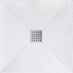 Zuhanytálca rea White Rock 90 x 90