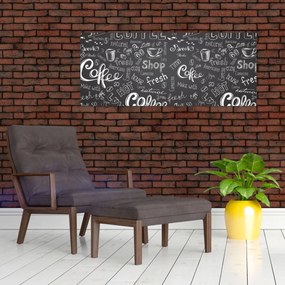 Kép - Coffee (120x50 cm)